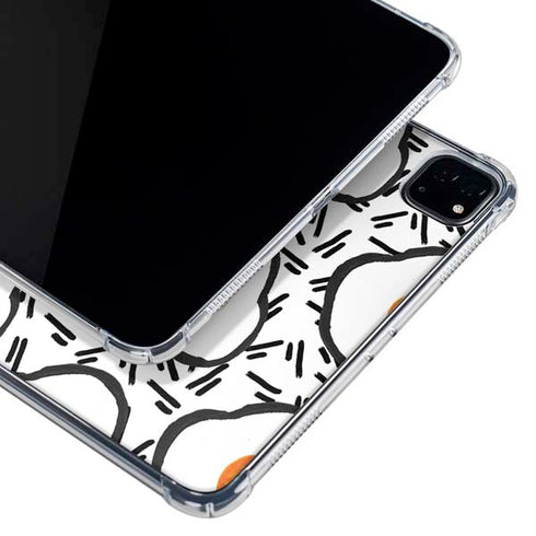 Bouffants and Broken Hearts Eggs iPad Pro 12.9in (2020) Clear Case
